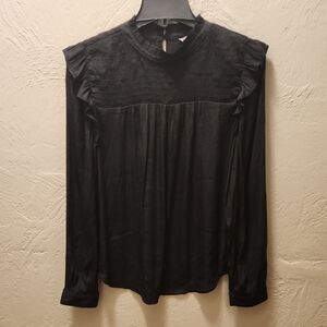 LOFT Black Women's Blouse